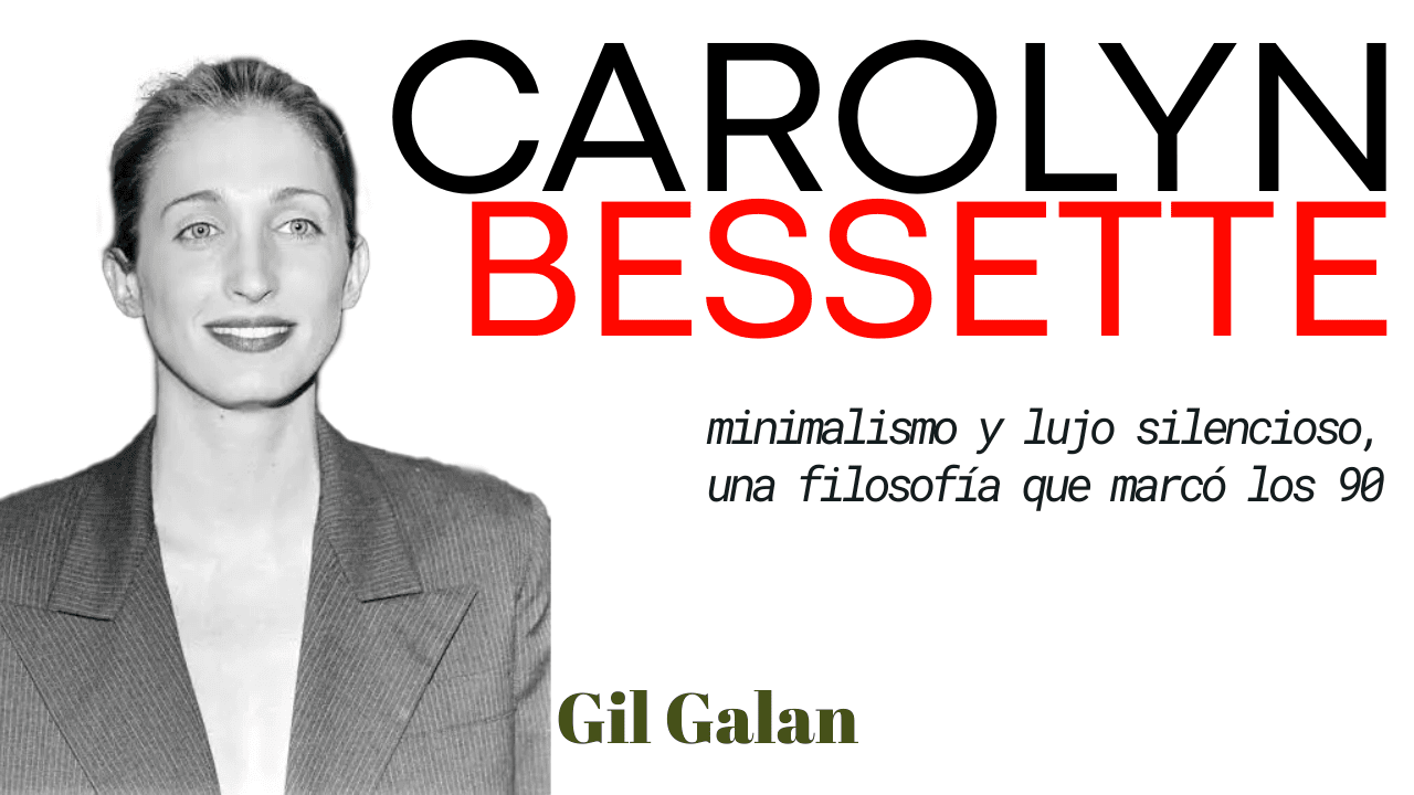 Carolyn bessette, minimalismo y lujo sileciosa, una filosofía que marcó los años 90